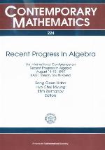 Recent Progress in Algebra