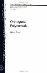 Orthogonal Polynominals