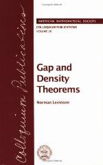 Gap and Density Theorems