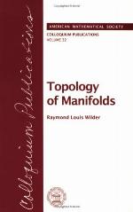 Topology of Manifolds