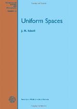 Uniform Spaces