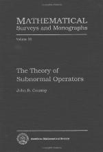 The Theory Of Subnormal Operators