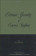 Extrinsic Geometry of Convex Surfaces,