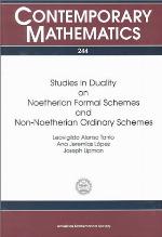 Studies In Duality On Noetherian Formal Schemes And Non Noetherian Ordinary Schemes
