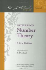 Lectures on Number Theory
