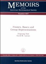 Frames, Bases and Group Representations