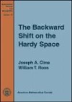 The Backward Shift On The Hardy Space
