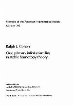 Odd Primary Infinite Families In Stable Homotopy Theory