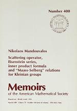 Scattering Operator, Eisenstein Series, Inner Product Formula and