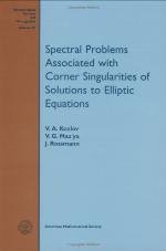 Spectral Problems Associated with Corner Singularities of Solutions to Elliptic Equations