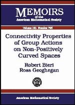 Connectivity Properties Of Group Actions On Non Positively Curved Spaces
