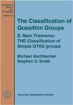 The Classification Of Quasithin Groups