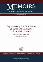 Exponentially Small Splitting of Invariant Manifolds of Parabolic Points