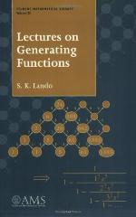 Lectures on Generating Functions