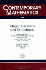 Integral Geometry and Tomography