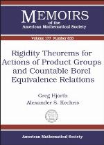 Rigidity Theorems For Actions Of Product Groups And Countable Borel Equivalence Relations