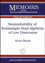 Semisolvability of Semisimple Hopf Algebras of Low Dimension