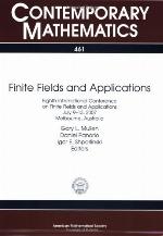 Finite Fields and Applications; Proceedings