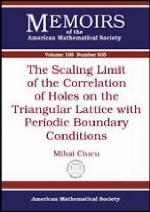 The Scaling Limit Of The Correlation Of Holes On The Triangular Lattice With Periodic Boundary Conditions