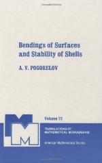 Bendings of Surfaces and Stability of Shells (Translations of Mathematical Monographs)