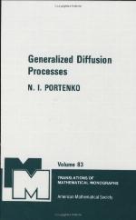 Generalized Diffusion Processes