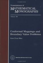 Conformal Mappings and Boundary Value Problems (Translations of Mathematical Monographs)
