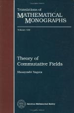 Theory Of Commutative Fields