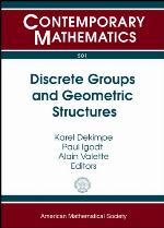 Discrete Groups And Geometric Structures