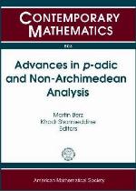 Advances In P Adic And Non Archimedean Analysis