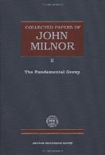 Collected Papers of John Milnor