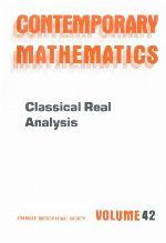 Classical Real Analysis