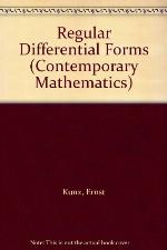 Regular Differential Forms