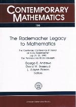 The Rademacher Legacy To Mathematics