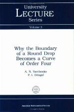 Why the Boundary of a Round Drop Becomes a Curve of Order Four