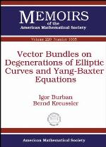Vector Bundles on Degenerations of Elliptic Curves and Yang-Baxter Equations