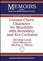 Connes-Chern Character for Manifolds with Boundary and Eta Cochains