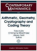 Arithmetic, Geometry, Cryptography and Coding Theory