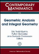 Geometric Analysis and Integral Geometry