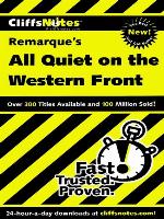 CliffsNotes on Remarque's All Quiet on the Western Front