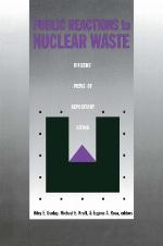 Public Reactions to Nuclear Waste
