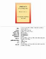 Privacy, A Vanishing Value?