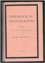 Theological Investigations Volume III