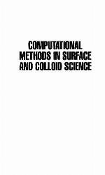 Computational Methods in Surface and Colloid Science