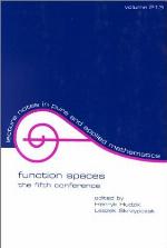 Function Spaces
