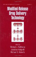 Modified-Release Drug Delivery Technology, Second Edition, Volume 1