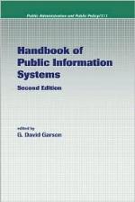 Handbook of Public Information Systems, Second Edition