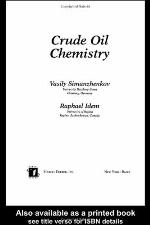Crude Oil Chemistry
