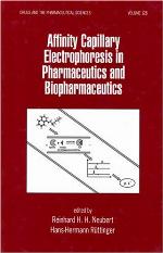 Affinity capillary electrophoresis in pharmaceutics and biopharmaceutics