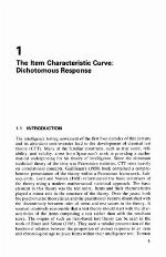 Item Response Theory