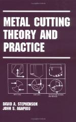 Metal Cutting Theory And Practice